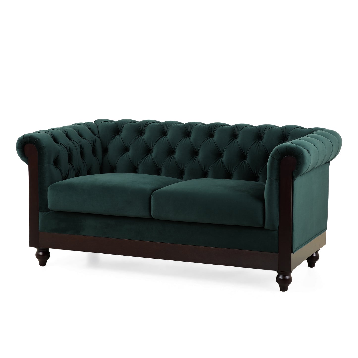 Vivalux Chesterfield Velvet Loveseat