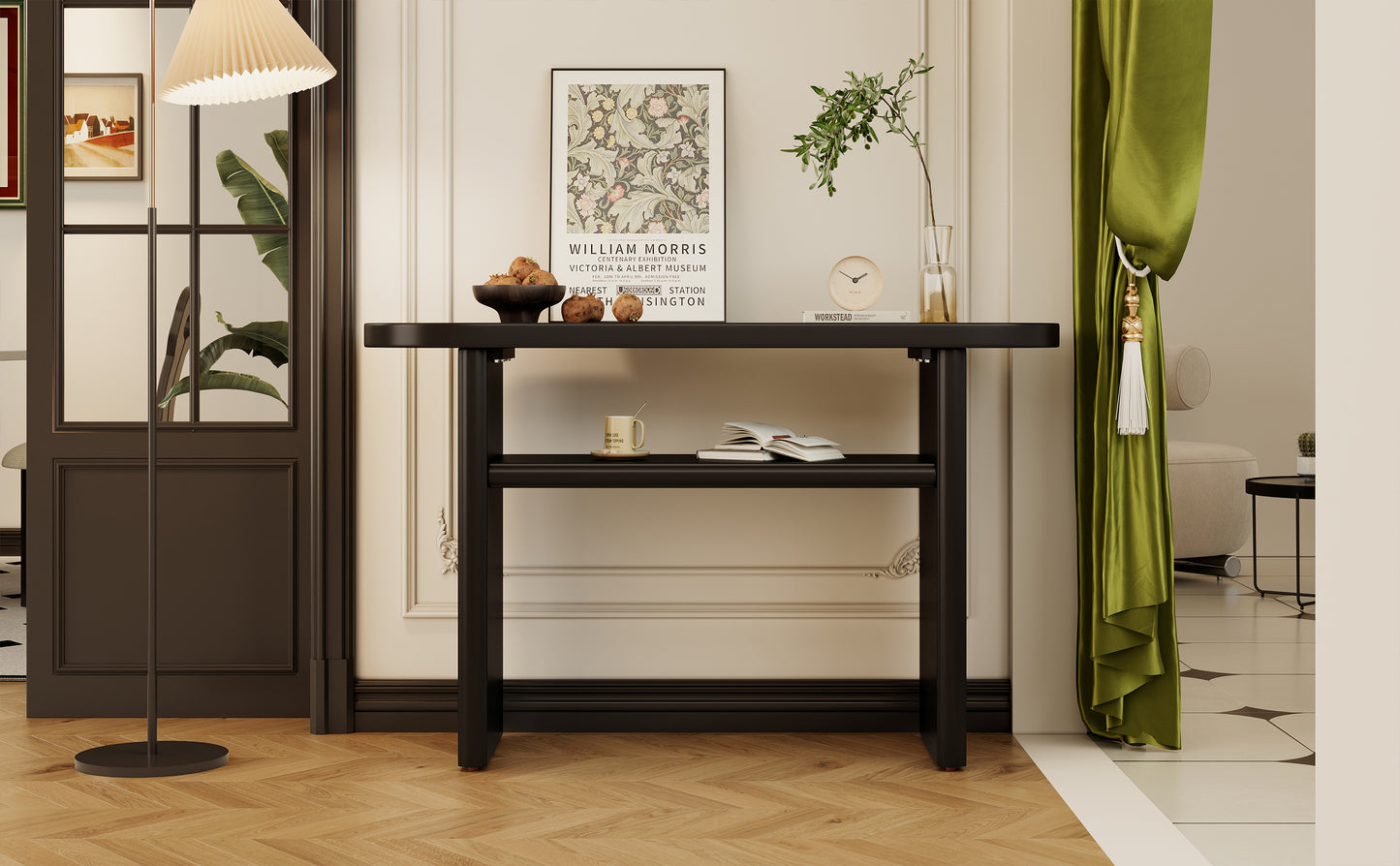 Kye Console Table, Black