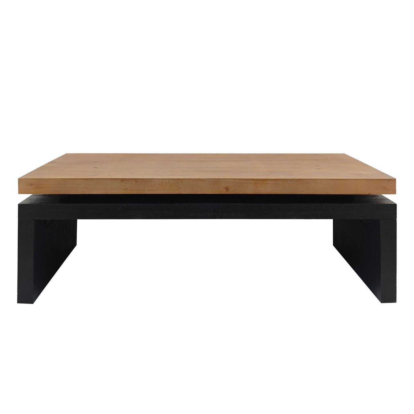Two-Tone Platform Coffee Table