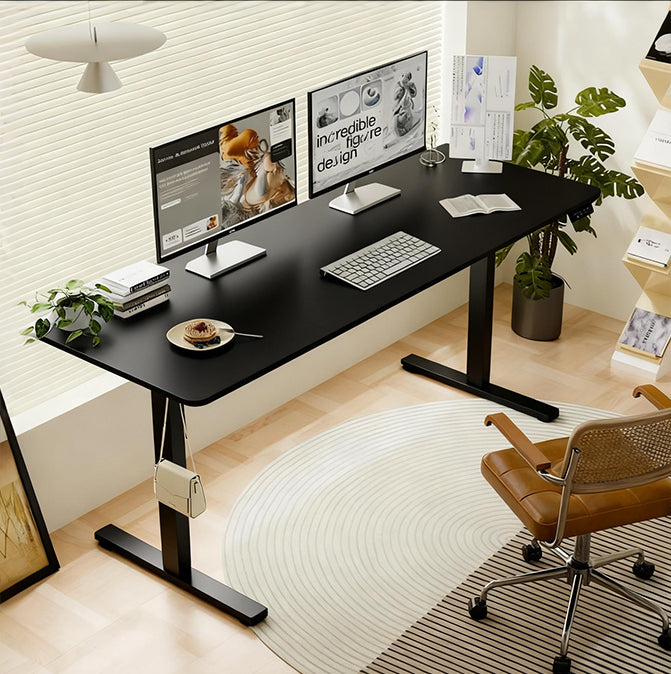 Adjustable Standing Desk – Black Finish
