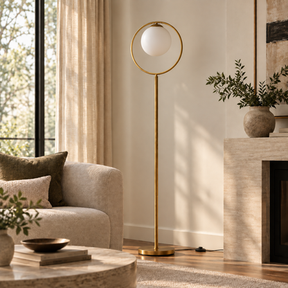 Celeste Halo Floor Lamp