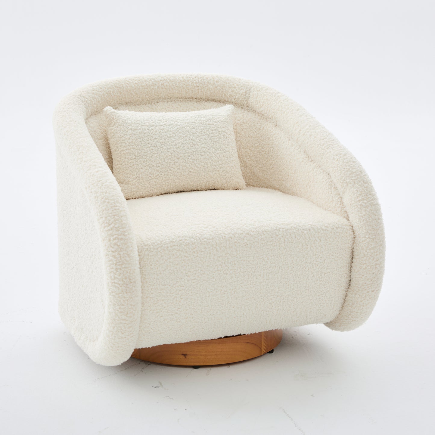 Rem Bouclé Swivel Chair