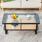 Blye Modern Glass Coffee Table