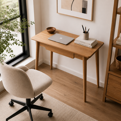 Crosby Oak Writing Desk