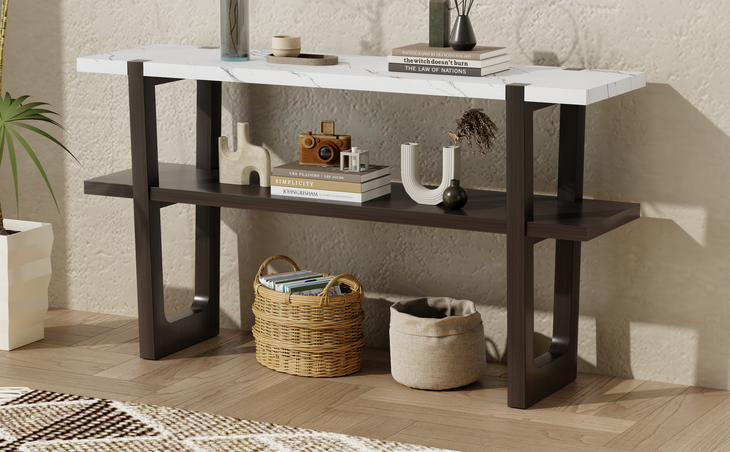 Berg Console Table, Espresso