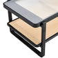 Blye Modern Glass Coffee Table