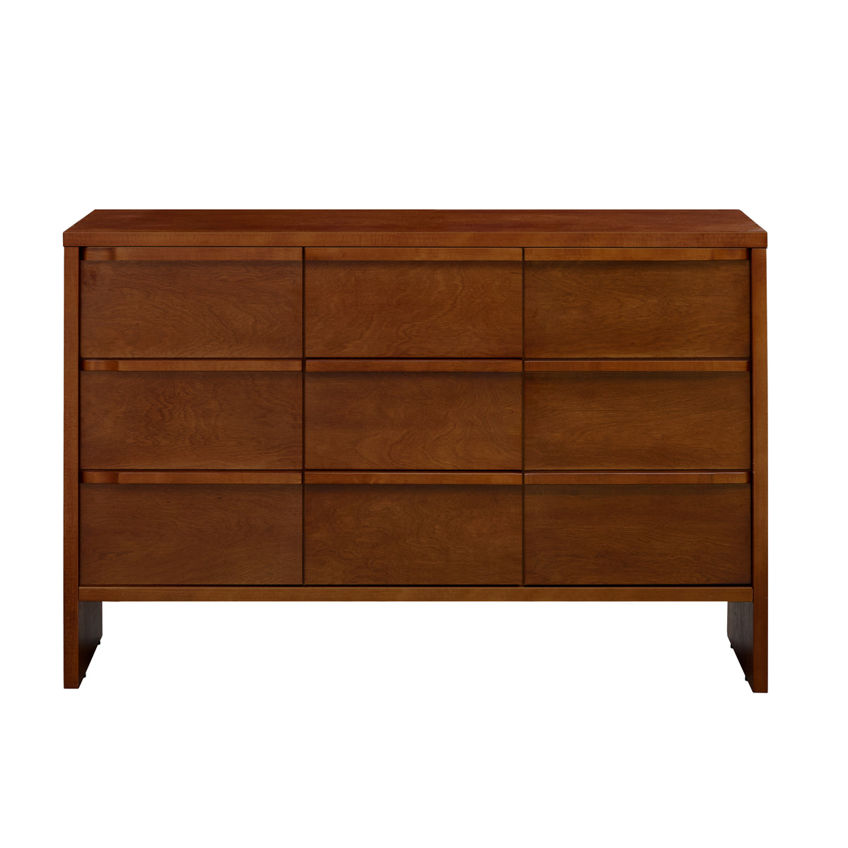 Harrison Wood Sideboard Cabinet, Walnut Finish