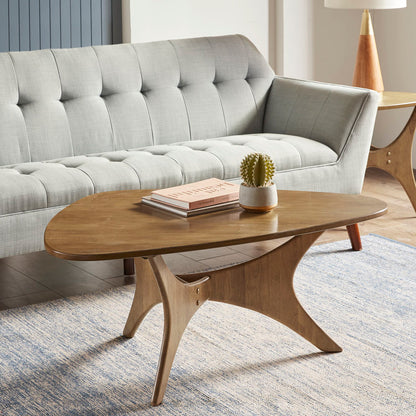 Ink+Ivy Triangle Wood Coffee table