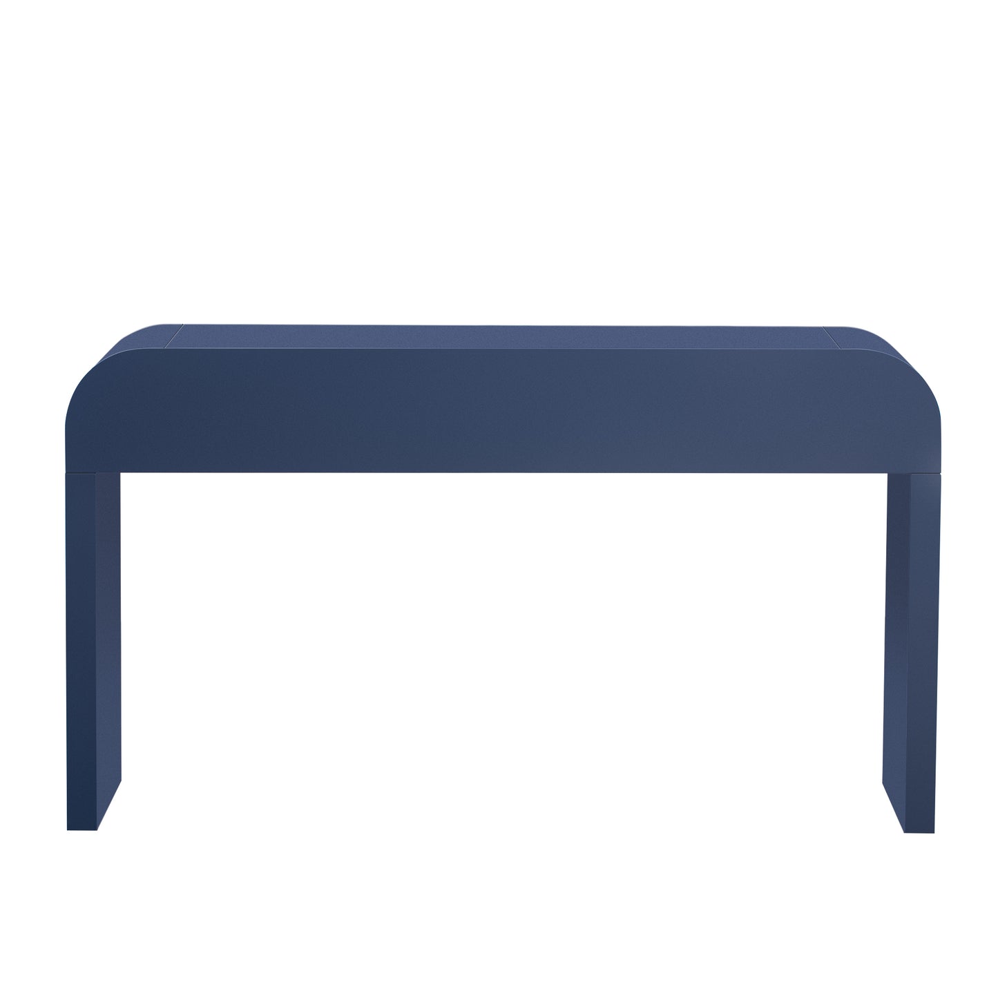 Pyrk Console Table, Navy Blue