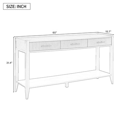 UStyle Entryway Console Table