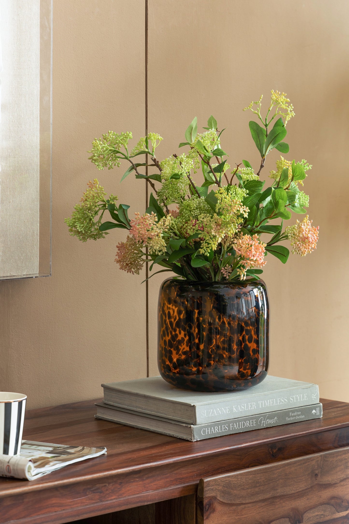 Savanna Spotted Glass Vase
