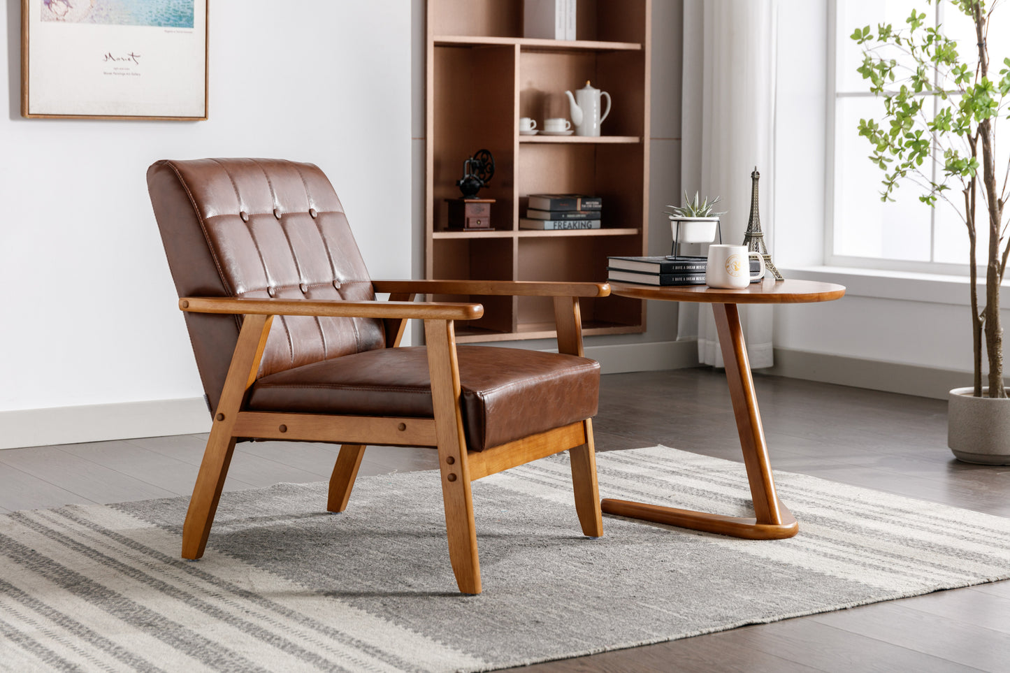 Kyle Accent Chair, Brown