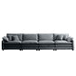 Berk Corduroy Sofa , Grey