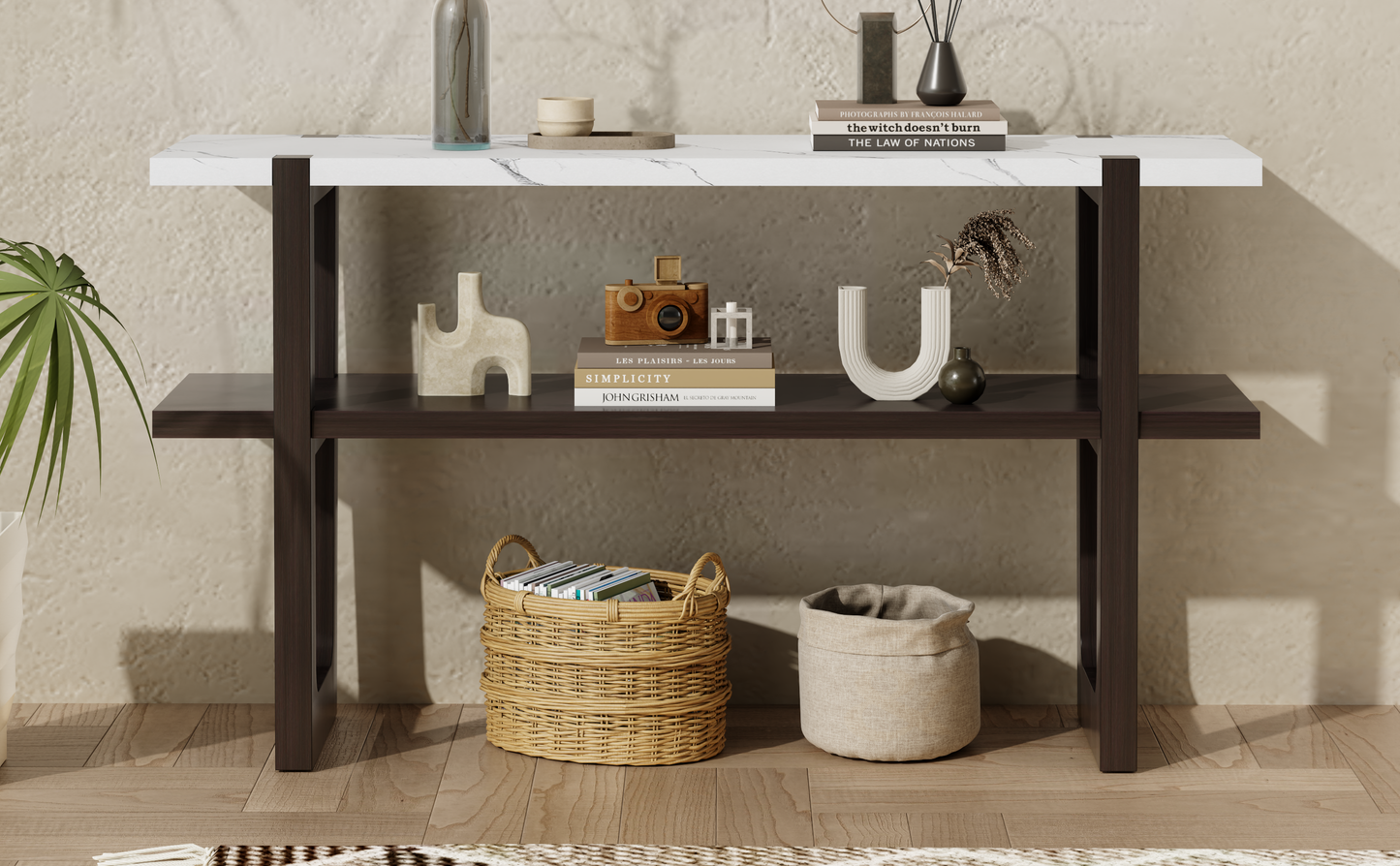 Berg Console Table, Espresso