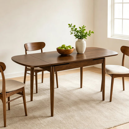 Maren Extendable Walnut Dining Table