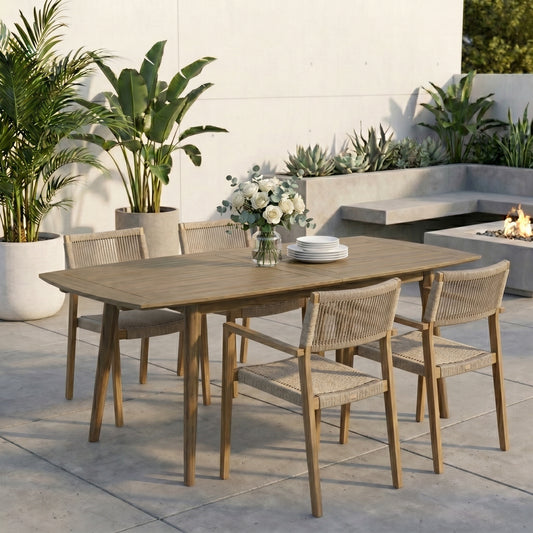 Elara Expandable Outdoor Dining Table