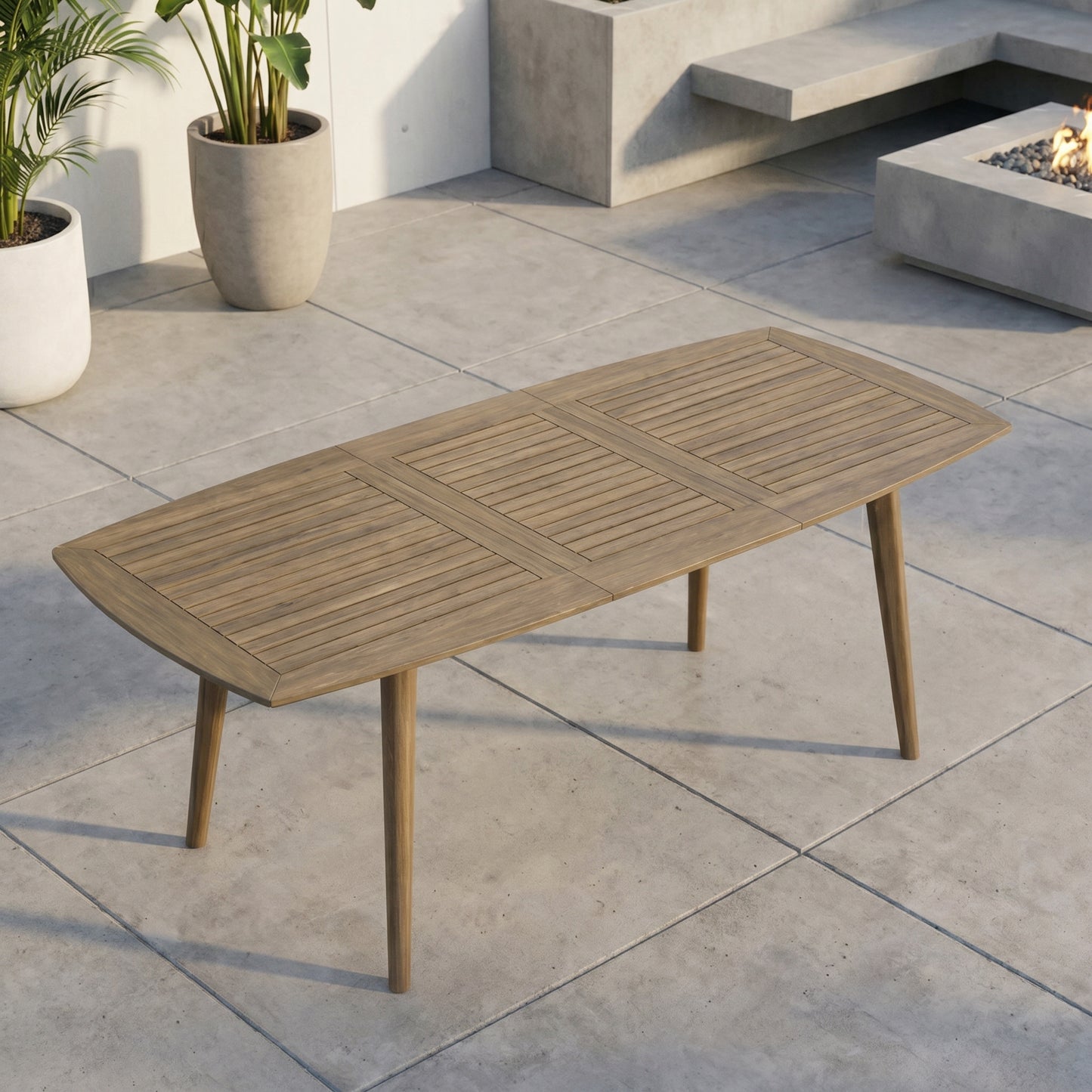 Elara Expandable Outdoor Dining Table