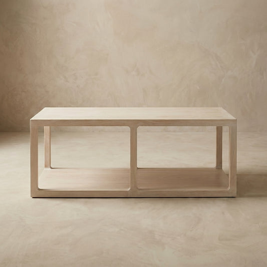 Ellis Open Frame Reclaimed Wood Coffee Table