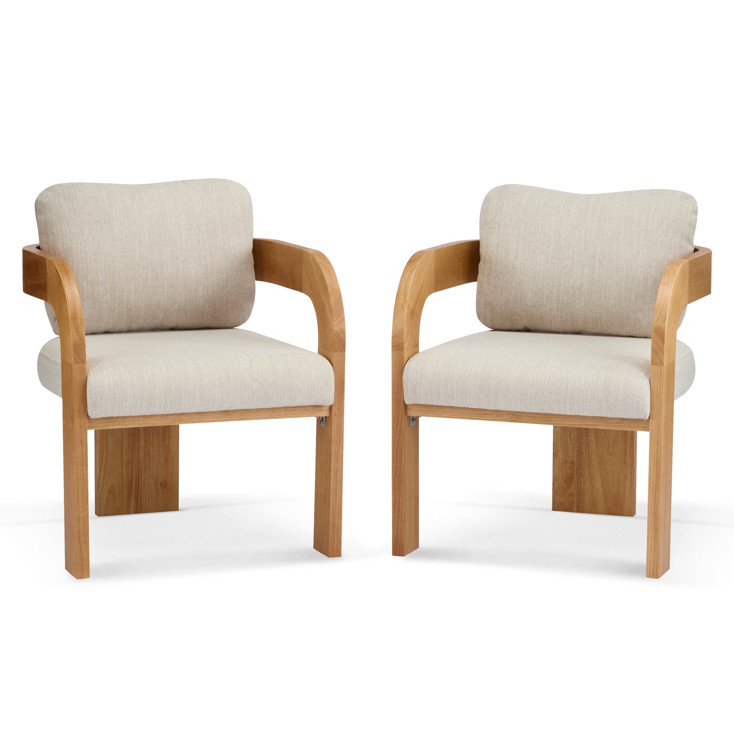 Lucien Upholstered Dining Armchairs (Set of 2)