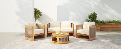 Caldera Acacia Outdoor Conversation Set