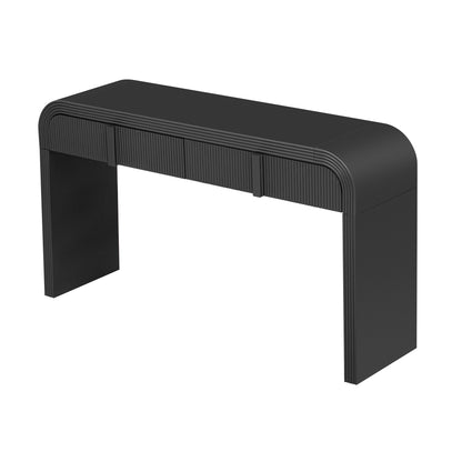 Pyrk Console Table, Black