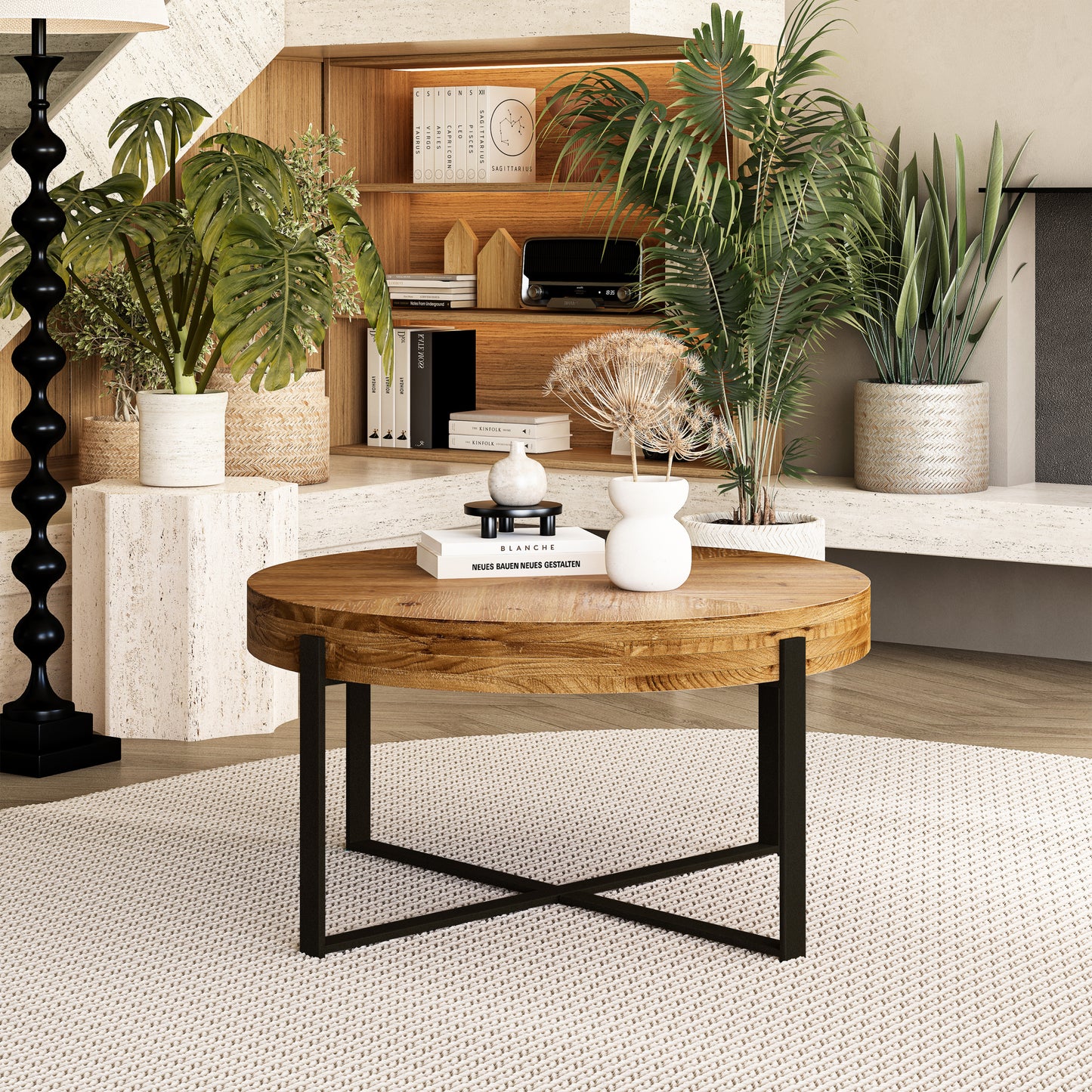 33.86" Palo Round Coffee Table