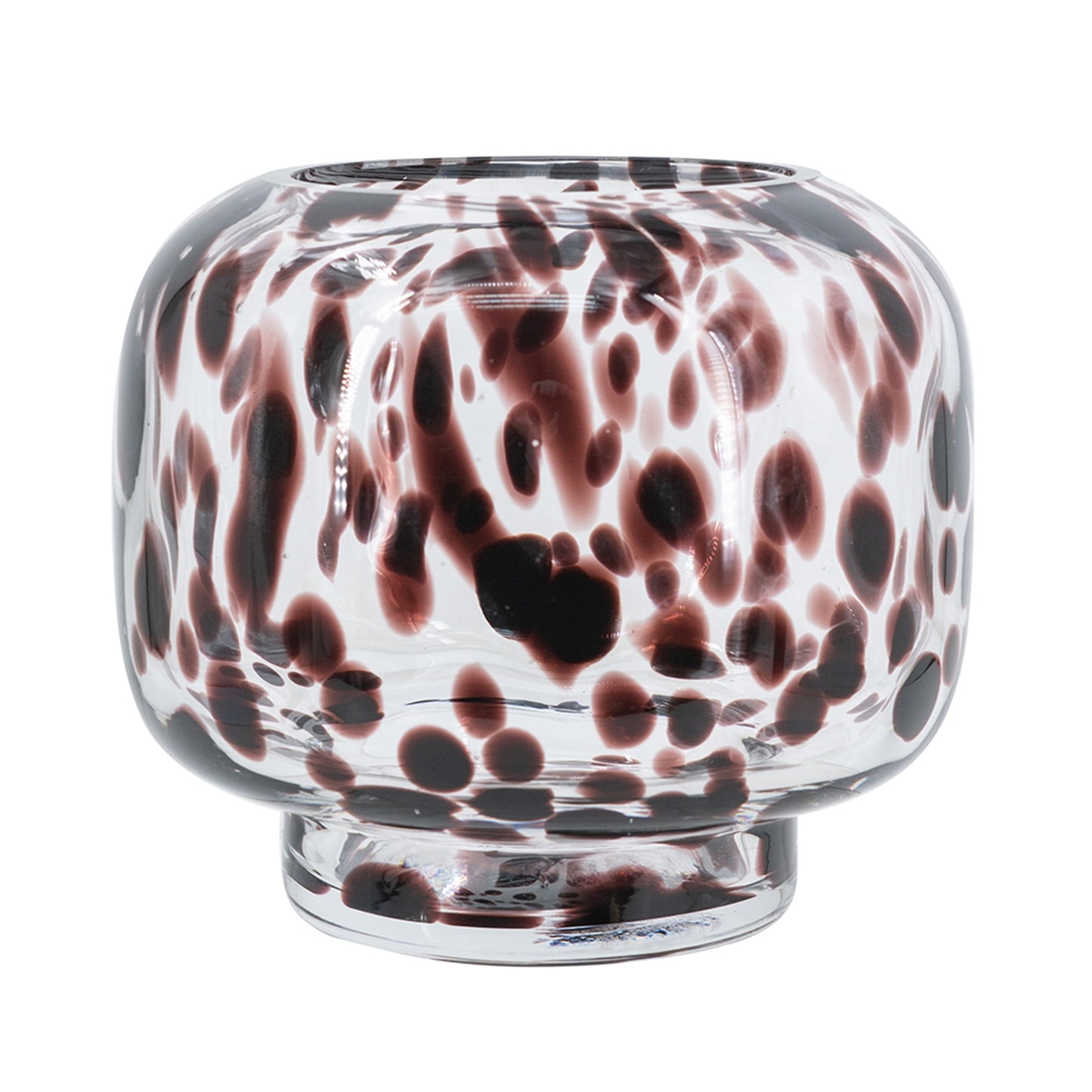 Mara Spotted Glass Accent Vase
