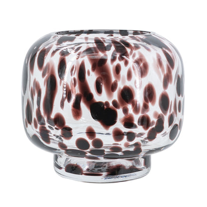 Mara Spotted Glass Accent Vase