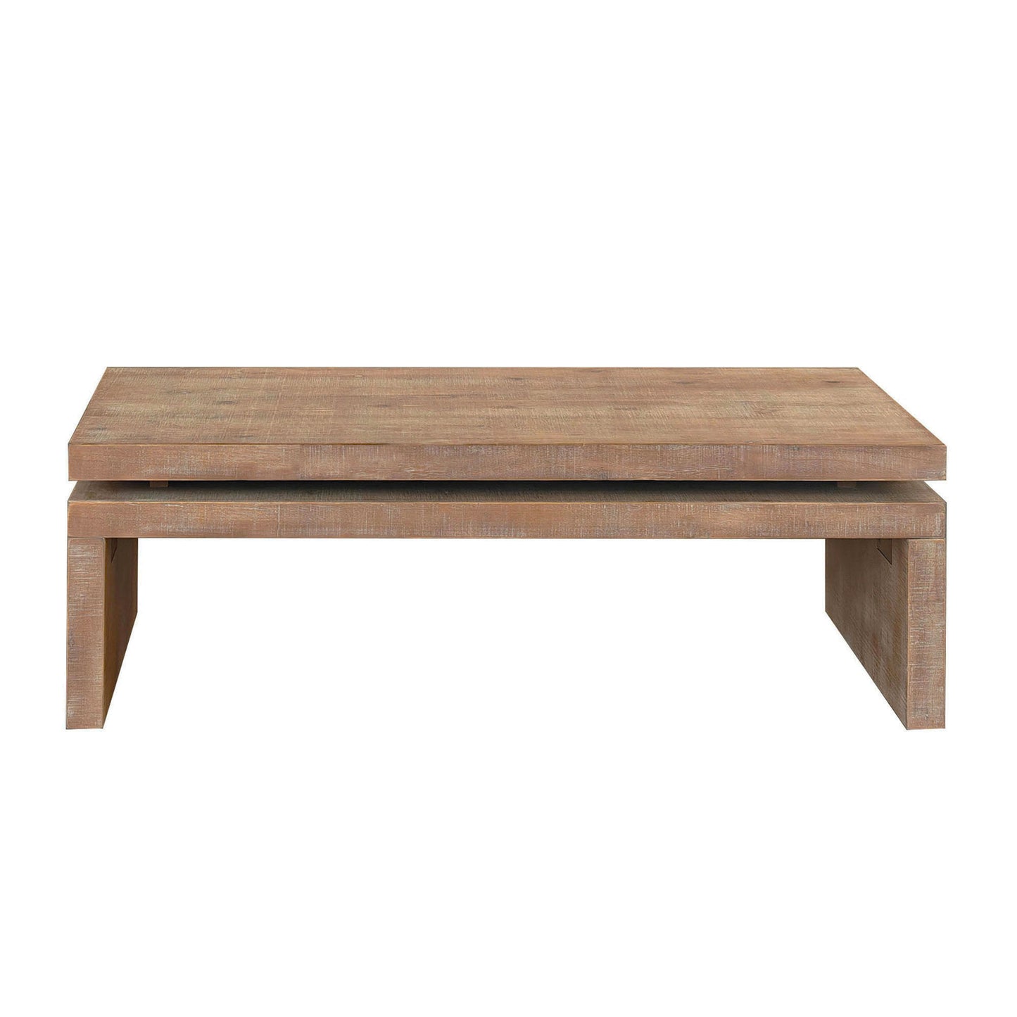 Oak Platform Coffee Table