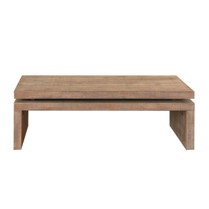 Oak Platform Coffee Table