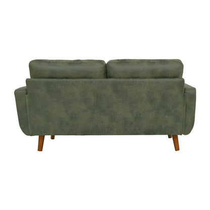 Hayes Tufted Olive Green Sofa
