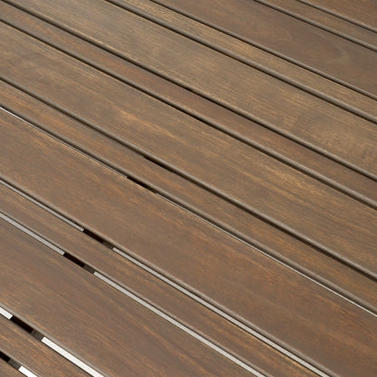 Oana Left Corner Outdoor Bench & Coffee Table Set