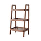 Ladder 3-Tier Oak Wood Bookcase