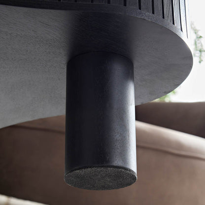 Luci Organic Coffee Table, Black