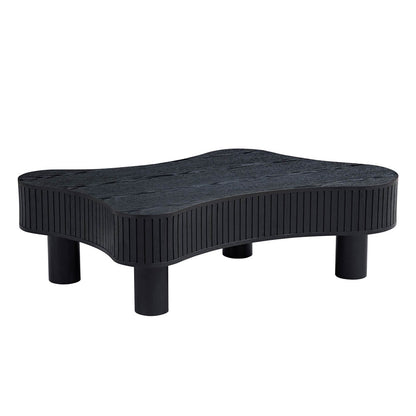 Luci Organic Coffee Table, Black