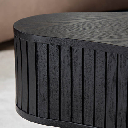 Luci Organic Coffee Table, Black