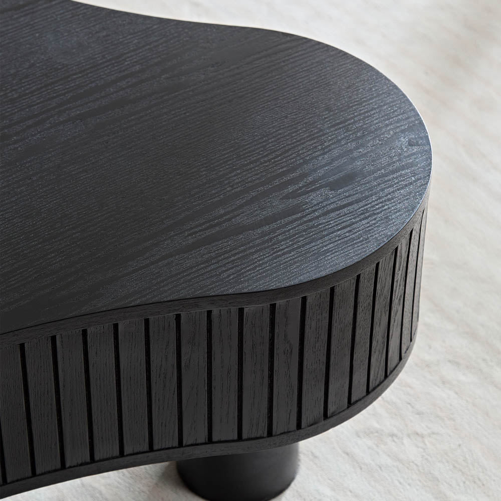 Luci Organic Coffee Table, Black
