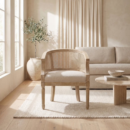 Margaux Cane Back Accent Chair