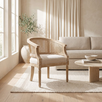 Margaux Cane Back Accent Chair