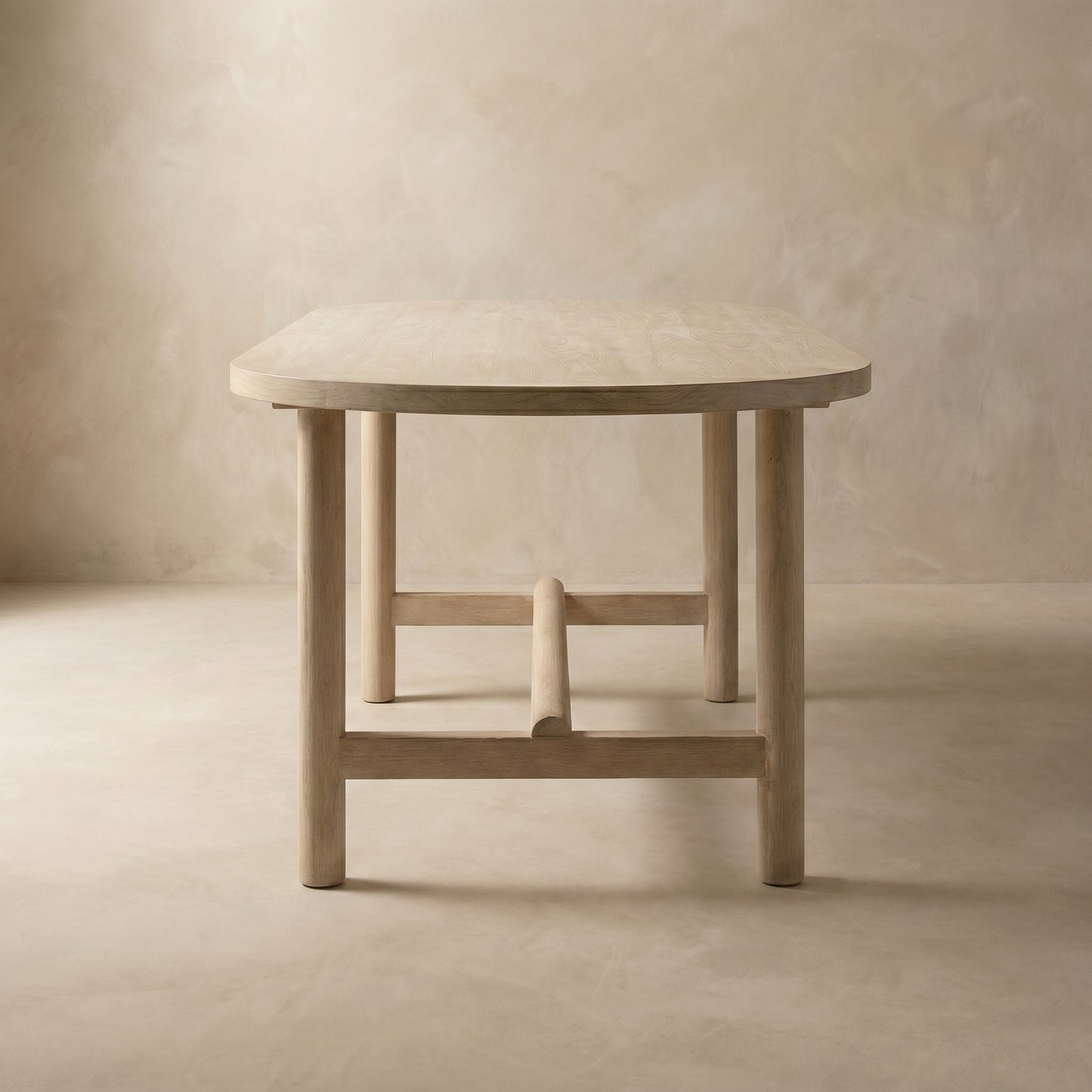 Milo Oval Reclaimed Wood Dining Table