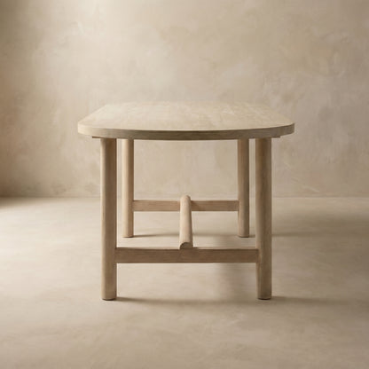 Milo Oval Reclaimed Wood Dining Table
