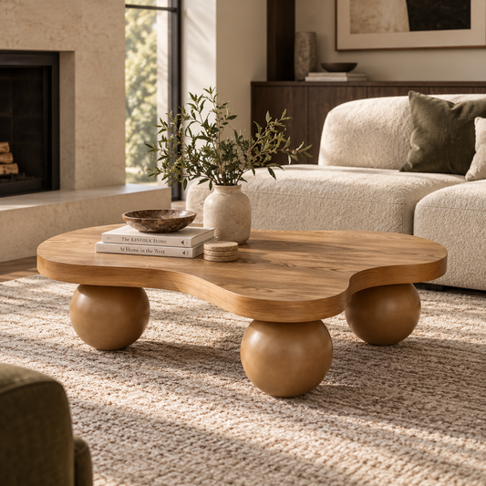 Miro Organic Wood Coffee Table