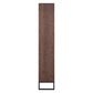Modern Walnut Shelf With Led Strip Lights
