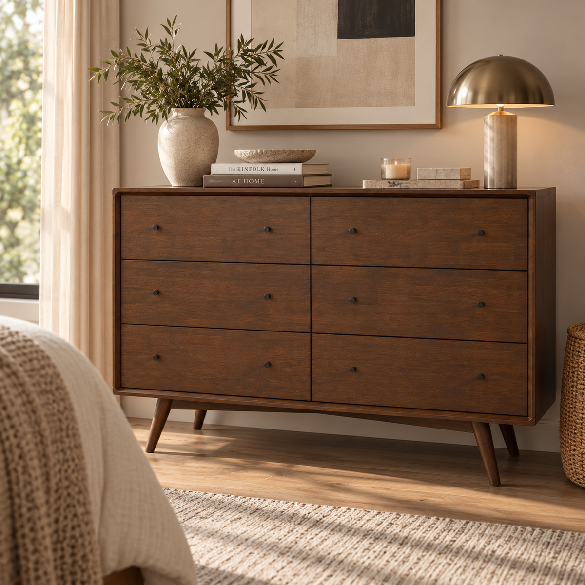 Montrose Solid Wood 6-Drawer Dresser