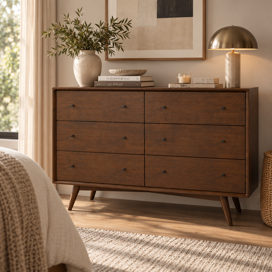 Montrose Solid Wood 6-Drawer Dresser