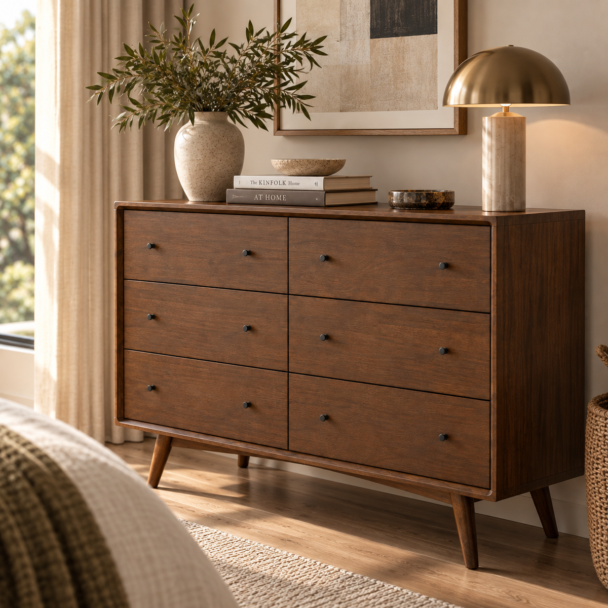 Montrose Solid Wood 6-Drawer Dresser
