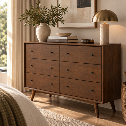 Montrose Solid Wood 6-Drawer Dresser