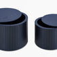 Nested Coffee Table Set of 2, Black