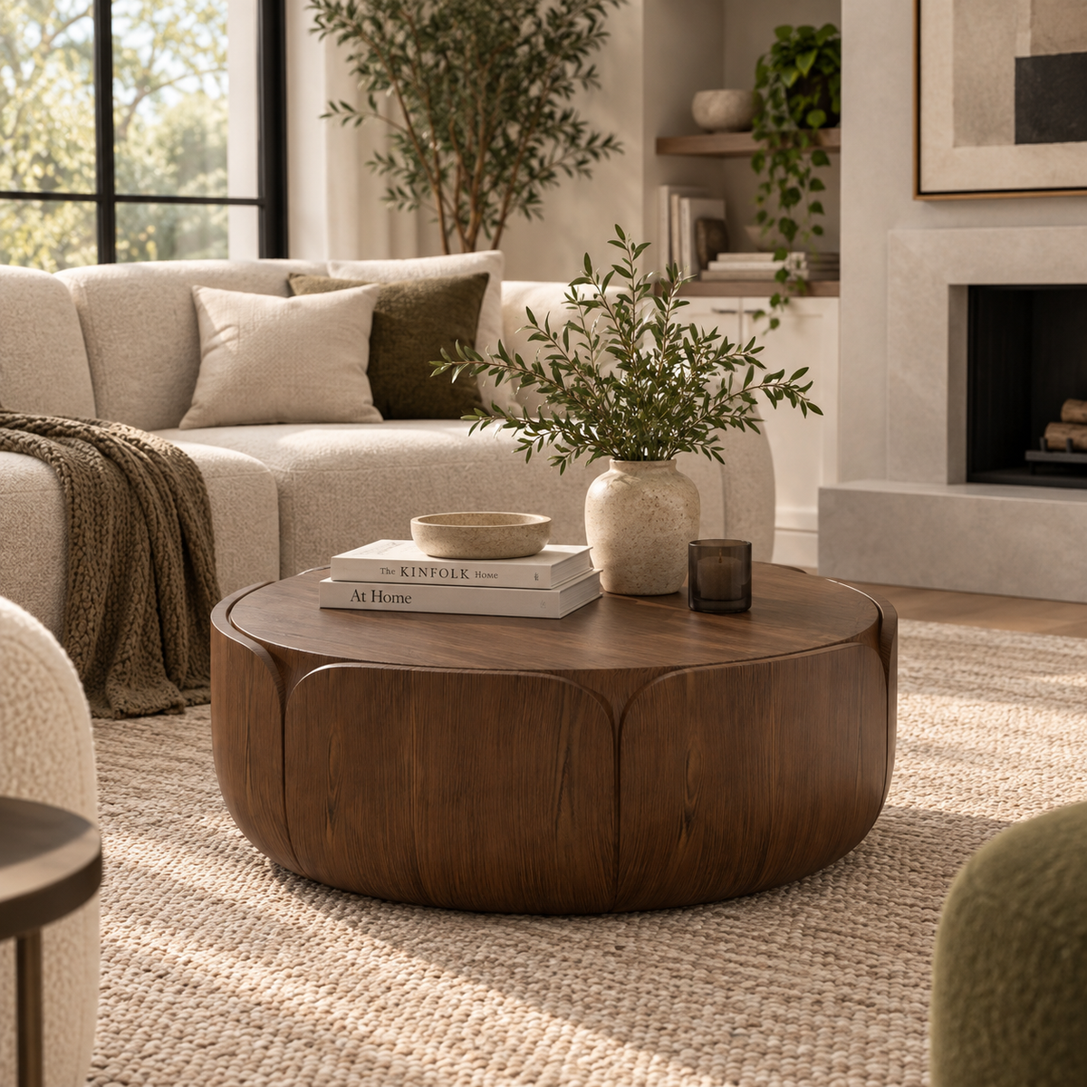 Orla Walnut Indoor/Outdoor Coffee Table