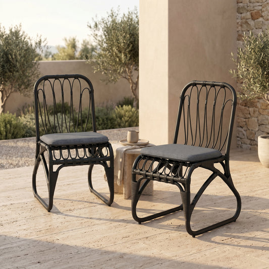Orson Outdoor Dining Chairs — Set of 2